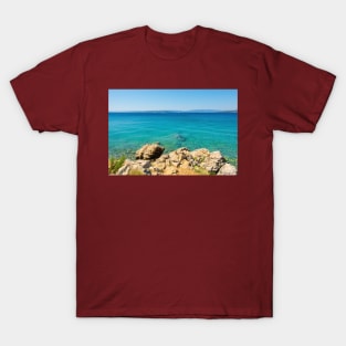 Coastline Near Punat on Krk, Croatia T-Shirt